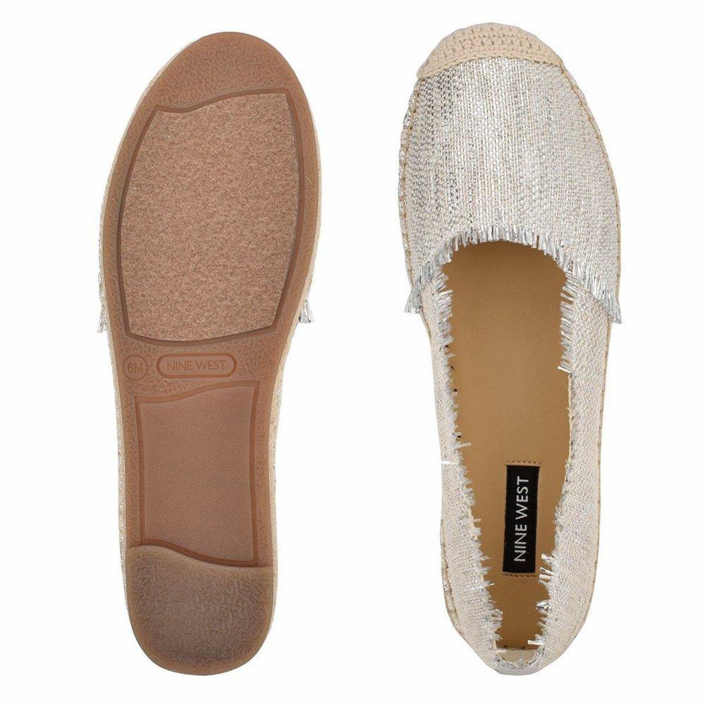 Nine West Espadrilles Online Shop Nine West Maybe Silver